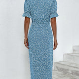 Giselle - Floral V-Neck Dress