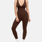 Sculpting Bodysuit Deep V-Neck Curves Support