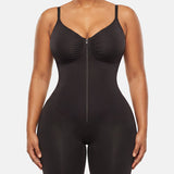 Ultra-Stretch Zip-Up Bodysuit — Sculpting Support & All-Day Comfort