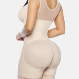 Tummy Control Fajas Shapewear with V-shape Sculpting Elastic Band