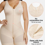 Tummy Control Fajas Shapewear with V-shape Sculpting Elastic Band