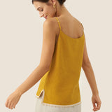 100% Linen Beaded Hem Camisole Bree