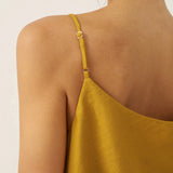 100% Linen Beaded Hem Camisole Bree