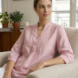 100% Linen Dress Shirt JOANNA