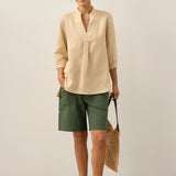 100% Linen Dress Shirt JOANNA