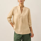 100% Linen Dress Shirt JOANNA