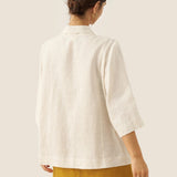 100% Linen Kimono Belted Blazer BRIA