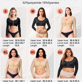 Slimming Arm Compression Top with Chest Support and Back Posture Correction