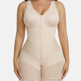 Tummy Control Fajas Shapewear with V-shape Sculpting Elastic Band