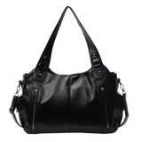 Uma - Dual Zipper Large Capacity Shoulder Bag