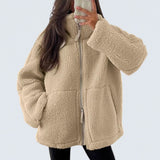 Hailey - Soft Teddy Coat