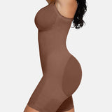 Strapless Tummy Control Seamless Bodysuit with Removable Straps