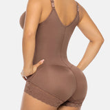 Overbust Fajas Colombianas Shapewear for Women Tummy Control Brief Shaper for Summer Shorts and Skirts