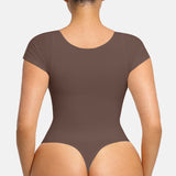 V Neck Tummy Control Seamless Shapewear