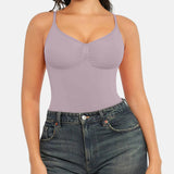 Tummy Control Seamless Thong Bodysuit