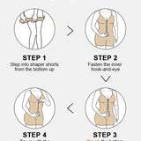 Ultra-Stretch Zip-Up Bodysuit — Sculpting Support & All-Day Comfort
