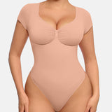 V Neck Tummy Control Seamless Shapewear