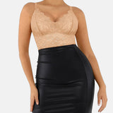Lace Shapewear Thong Tummy Control Bodysuit