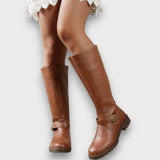 Elsira - Low-heel riding-style boots