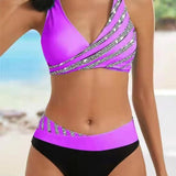 Maya - Printed Bikini in Warm Tones