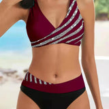 Maya - Printed Bikini in Warm Tones