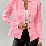 Naomi - Sculpted Button Jacket