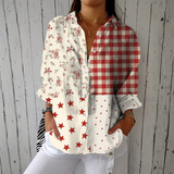 Abigail - Shirt with Country Print