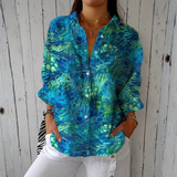 Zoey - Shirt with Feather Print