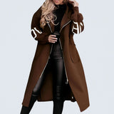 Rosana - Elegant Hooded Coatigan
