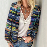Catherine - Cozy Multicolor Cardigan