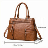 Eleanor - Women Leather Tote Bag