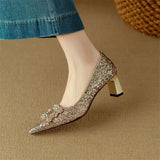Gloria Glitter Pumps