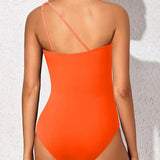 Maclair & Co. - One Shoulder One Piece Swimsuit for Women Tummy Control Bathing Suits