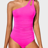 Maclair & Co. - One Shoulder One Piece Swimsuit for Women Tummy Control Bathing Suits