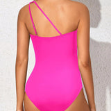 Maclair & Co. - One Shoulder One Piece Swimsuit for Women Tummy Control Bathing Suits
