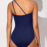 Maclair & Co. - One Shoulder One Piece Swimsuit for Women Tummy Control Bathing Suits