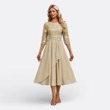 Madison - Lace Dress with Short Sleeves