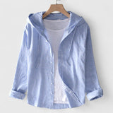 Demi - Elegant Hooded Blouse