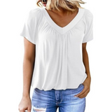 KATHLEEN - Women Casual V-Neck Top