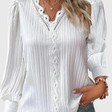 Andrea - Elegant Pullover Blouse