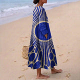 Denise - Summer Dress with Graphic Pattern
