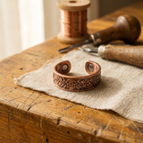 Thistle Copper Ring