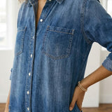 Monica - Denim Cotton Jumpsuit