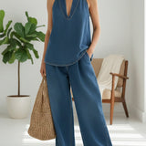 Rita - Two-Piece Denim Set